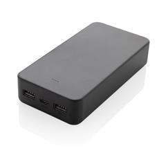 OBG PUB - Powerbank 20.000mAh avec USB C en ABS Rhinoa