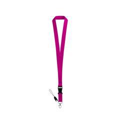 Lanyard en polyester avec mousqueston Anquelis