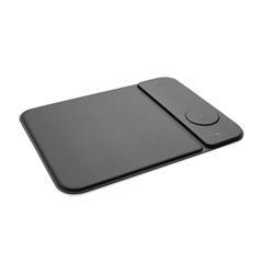 OBG PUB - Tapis de souris avec chargeur 15W en PU Dodie