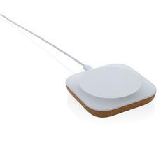 OBG PUB - Chargeur 10W en plastique recyclé et liège Oréon