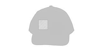 Casquette pour adulte en Polyester Blaze - Marquage Recto