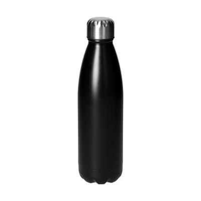 Bouteille en acier inox 700ml à paroi simple Ronni Noir