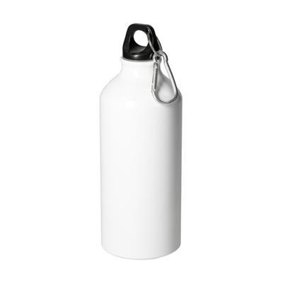 Bouteille de sport en aluminium léger 600ml Sorden Blanc