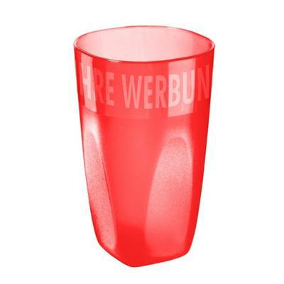 Gobelet pratique réutilisable incassable 400ml Eno Rouge