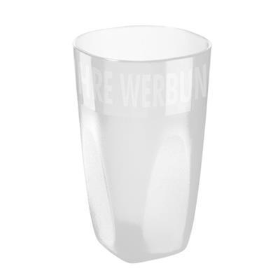 Gobelet pratique réutilisable incassable 400ml Eno Transparent