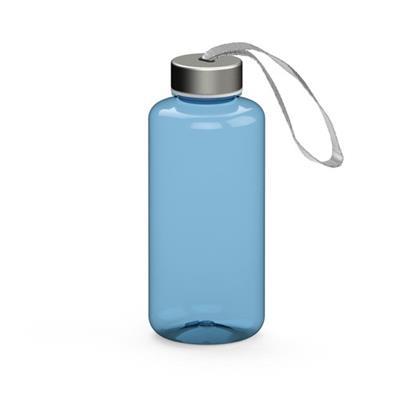 OBG.PUB - Gourde robuste avec bouchon en acier inox 1L Dasco Bleu / Transparent Gourde robuste avec bouchon en acier inox 1L Dasco Bleu / Transparent