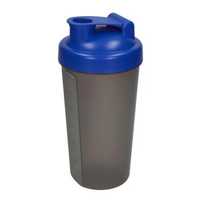 Gourde de sport Shaker en plastique 700 ml Malia Bleu roi / Gris