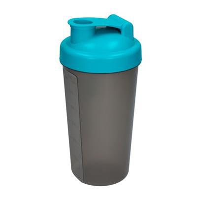 Gourde de sport Shaker en plastique 700 ml Malia Bleu sarcelle / Gris