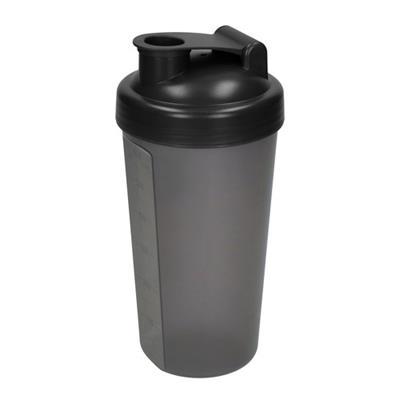 Gourde de sport Shaker en plastique 700 ml Malia Noir / Gris