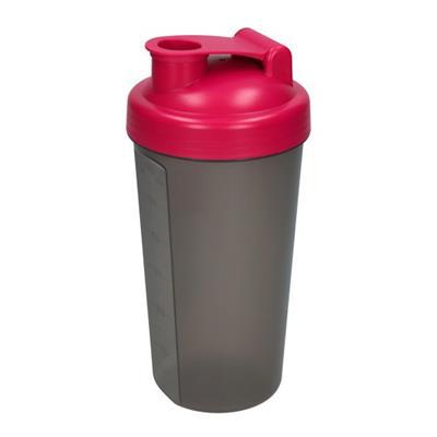 Gourde de sport Shaker en plastique 700 ml Malia Rose / Gris