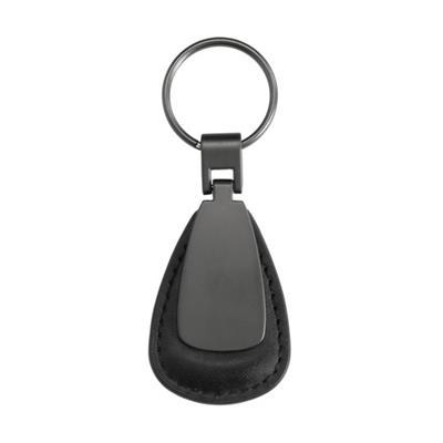 OBG.PUB - Porte-clefs de forme ovale en cuir résistant Vanir Noir Porte-clefs de forme ovale en cuir résistant Vanir Noir