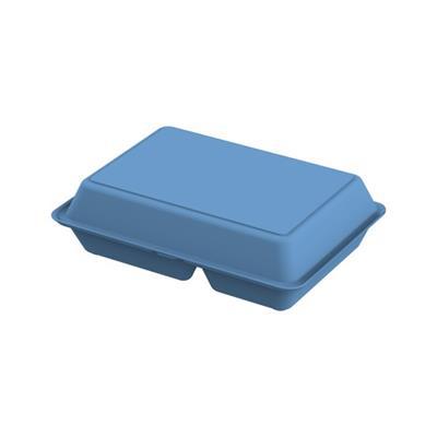OBG.PUB - Lunchbox réutilisable en plastique recyclable Stoc Bleu Lunchbox réutilisable en plastique recyclable Stoc Bleu