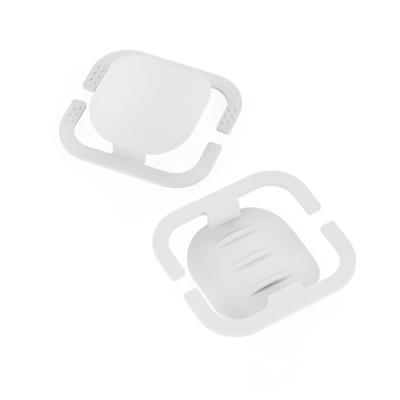 Support pour masque pratique en plastique Casimiro Blanc