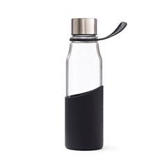 OBG PUB - Bouteille d'eau 550ml en verre et en silicone Lima