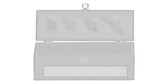 Set à vin en bambou et accessoires en zinc Syriah - A l'avant