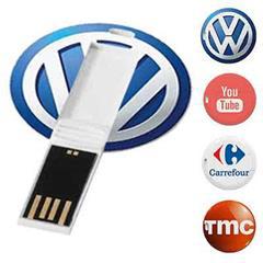 OBG PUB - Clé USB ronde jeton ultra-plate Sacramento