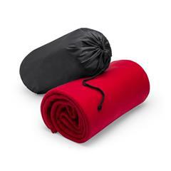 OBG PUB - Couverture en Polaire avec housse en polyester Tag