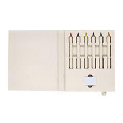 OBG PUB - Coffret crayons de couleur en carton de lait Binoa