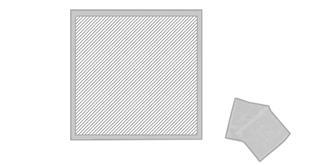 Boîte à thé en bambou Arnico - Marquage Recto