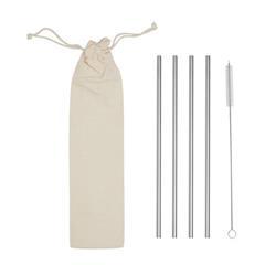 OBG PUB - Paille en acier avec brosse de nettoyage Arrow