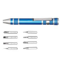 OBG PUB - Support d´embouts de tournevis en métal Spirou