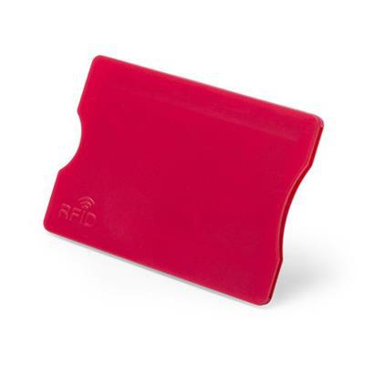 Porte-Cartes lisses en plastique Randy Rouge