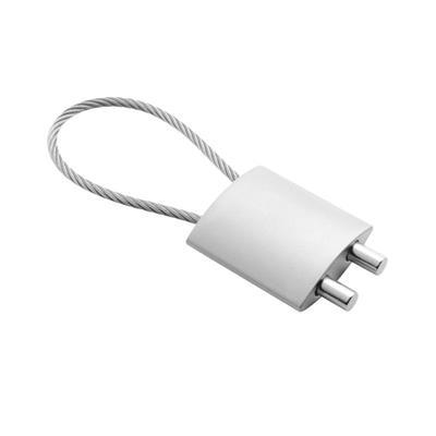 Porte-clés original en métal Kaloc Argent