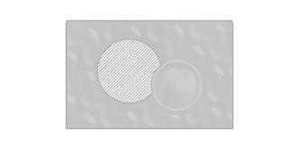 Lot de 2 tasses 350 ml en verre Machiano - A l'avant