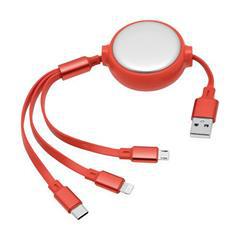 OBG PUB - Câble de chargement avec 3 prises de charge Nellon