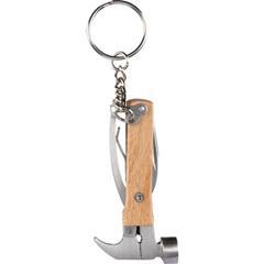 OBG PUB - Outil multifonction en bambou avec porte-clés Harp