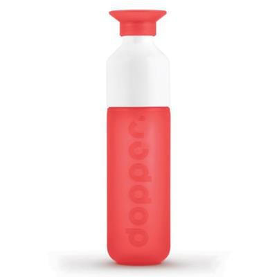 OBG.PUB - Bouteille 450ml bicolore en plastique élégant Komi Corail Bouteille 450ml bicolore en plastique élégant Komi Corail
