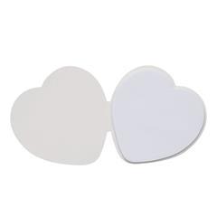 OBG PUB - Autocollants mémo cœur avec 30 feuilles Diniko