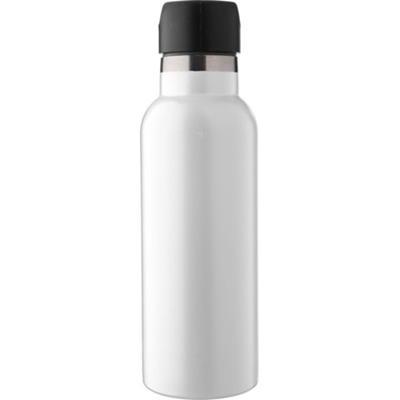 Gourde isotherme 500 ml en acier inoxydable Alanos Blanc