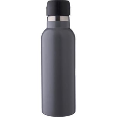 Gourde isotherme 500 ml en acier inoxydable Alanos Gris