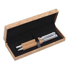 OBG PUB - Set d'écriture avec coffret cadeau en liège Gionna