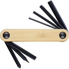 OBG PUB - Outil multifonction avec jeu de clés en métal Elsa