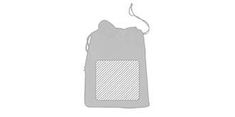 Sac pour chaussures à double cordon Giwen - Marquage Recto