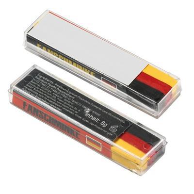 Maquillage pour supporters en Plastique Kloseu Bicolore jaune | rouge