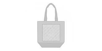 Sac fabriqué en matière canvas original Edmiton - Marquage Verso