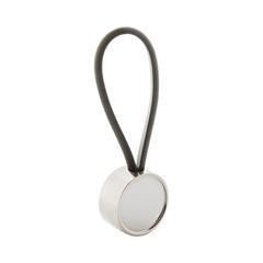 OBG PUB - Porte-clés en métal avec boucle en caoutchouc Simo