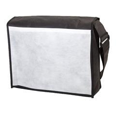 OBG PUB - Sac à bandoulière noir en polyester réglable Boume