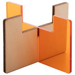 OBG PUB - Support bougie en bois et en acrylique Candice