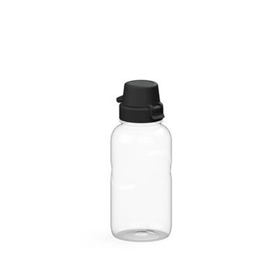 Gourde claire-transparente 500ml en plastique Mélo Bicolore blanc | bleu ciel