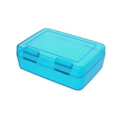 Boîte à déjeuner réutilisable en plastique Cécile Bleu ciel