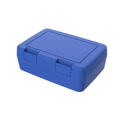 Boîte à déjeuner réutilisable en plastique Cécile Bleu roi