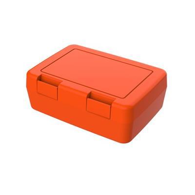 Boîte à déjeuner réutilisable en plastique Cécile Orange