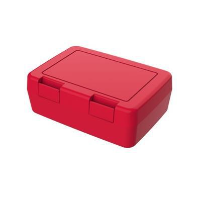 Boîte à déjeuner réutilisable en plastique Cécile Rouge