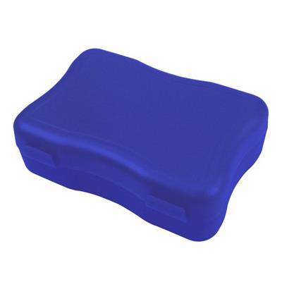 OBG.PUB - Boîte à goûter avec 2 fermetures clipsable Borgess Bleu Boîte à goûter avec 2 fermetures clipsable Borgess Bleu