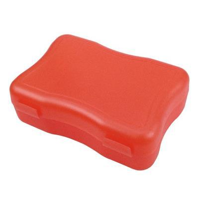 OBG.PUB - Boîte à goûter avec 2 fermetures clipsable Borgess Bordeaux Boîte à goûter avec 2 fermetures clipsable Borgess Bordeaux