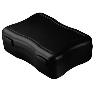 OBG.PUB - Boîte à goûter avec 2 fermetures clipsable Borgess Noir Boîte à goûter avec 2 fermetures clipsable Borgess Noir